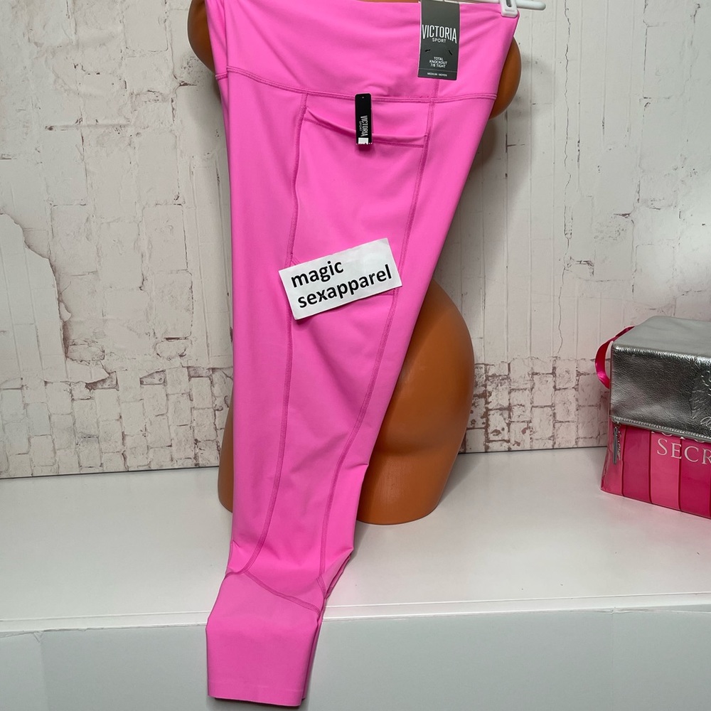 VS XS XL VICTORIA SPORT KNOCKOUT 7/8 LEGGINGS HIGH RISE